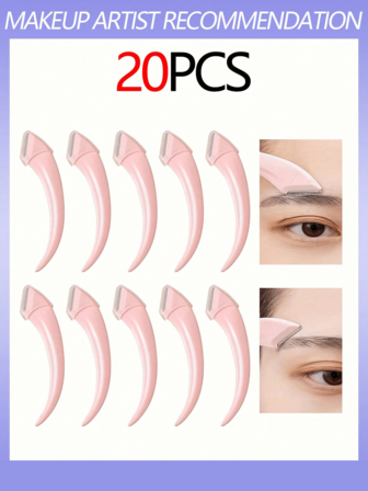 20pcs Eyebrow Shaping & Trimming Kit, Includes Eyebrow Razor, Crescent Moon Eyebrow Knife, Manual Hair Removal Tools, Beauty Tools For Beginners,Makeup,Cheap,Room Decor,Vanity,Travel,Bedroom,Makeup Accessories,Eyebrow Razor,Cheap,Stocking Stuffers,Makeup,Makeup Tools,Cheap Stuff,Gifts,Gifts For Women,Christmas Gifts,Giveaways,Travel,Cheap Stuff,Travel Essential