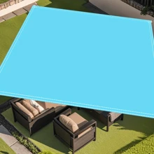 1 pieza Toldo rectangular para sombra - Resistente y de alta calidad con protección UV para patio, jardín, piscina y balcón, disponible en múltiples colores