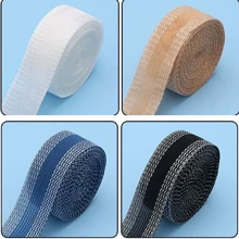 5 件装 118 英寸裤子下摆胶带下摆固定胶带，自粘式无需缝纫修饰裤脚、窗帘、衬衫袖子、下摆，多种颜色和尺寸选择