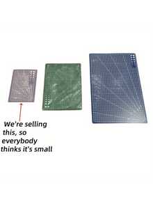 A5 PP Cutting Mat, 1.1mm Thickness, Art Knife Carving Board, School & Office Supplies