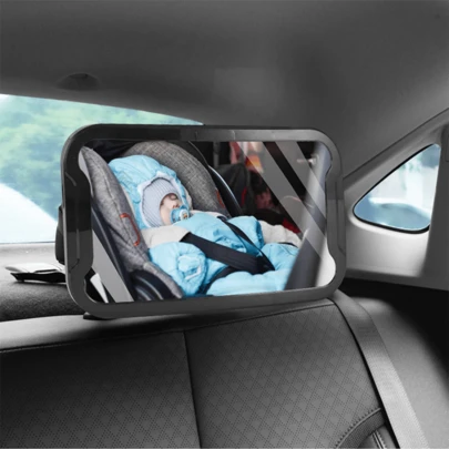 Espelho de Segurança para Cadeirinha Infantil – Espelho Retrovisor para Bebê no Carro