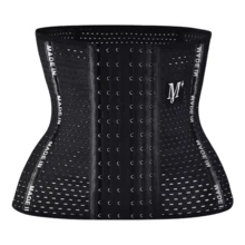 Women's Abdominal Slimming Shapewear Belt Burns Fat - 黑色 - 查看 4