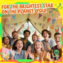 1件手工钩编桌面装饰品，可爱外星人科幻设计，生日、情人节、母亲节、父亲节礼物，送给同事、家人、妈妈、爸爸、姐妹、闺蜜，手工制品，传递正能量，鼓励，毕业典礼、节日、派对小礼物、纪念品 - 彩色 - 查看 3