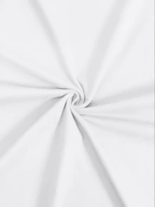 Red Polka Dot Bowknot Print Design Women's Summer Casual Loose Soft 100% Cotton Crew Neck Short Sleeve T-Shirt,Valentine Outfits For Women,Vacation Outfits Women - 白色 - 查看 7