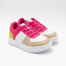 Kit Of 2 Pairs Of Baby Girls' Casual School Shoes, Super Light And Soft, Best Price - 玫紅色 - 查看 6