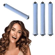 6/4/3pcs Hair Styling Tool Set, Heatless Curlers, Convenient Hair Roller Curling Tool, Elastic Hair Curler, Sleep Hair Styling Tool, Ladies Foam Curlers,Back To School,Travel Holiday Essentials,Hair Accessories For Women