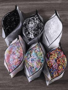 1000件女士美发工具套装！这款惊艳的美发刷内置编织器和一套方便的橡皮筋。双面锯齿梳能有效梳理凌乱的长发，即使在淋浴后在浴室里也能展现迷人魅力。 - 彩色 - 查看 9