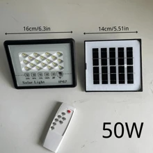 Outdoor Solar Street Lights With Remote Control, Featuring Human Sensing And Smart Light Control, IP67 Waterproof, Suitable For Long-Lasting Illumination In Gardens, Garages, Warehouses, Pool Areas, And Farms.