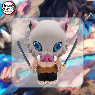 Crunchyroll 1 قطعة صندوق إيداع بتصميم أنمي لشخصية إينوسوكي من مسلسل قاتل الشياطين: كيميتسو نو يايبا، ترخيص رسمي، عملي لإضافة الفائدة إلى الحياة وتلبية حب المعجبين بشكل إينوسوكي، ديكور مكتبي منزلي، ديكور لحفلة عيد الميلاد، هدية جيدة