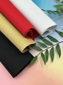 [11ct Tela a cuadros] Disponible en blanco, negro, rojo, caqui, material precortado de 30*45cm, tela de bordado de rejilla mediana, adecuada para punto de cruz, aplicable para proyectos de bordado DIY y bordado artesanal