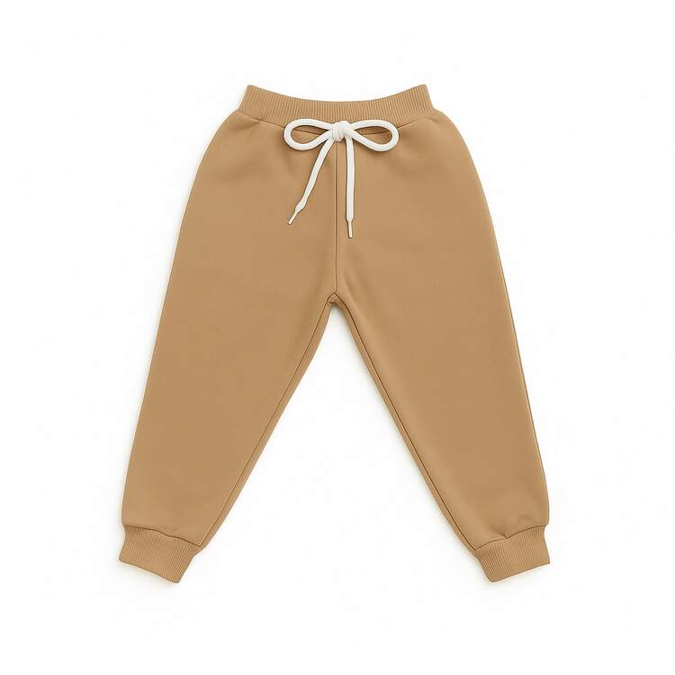 Kit Of 4 Plain Children's Pants Without Print, Assorted Winter School Sweatpants - Multicolor - Añade 3