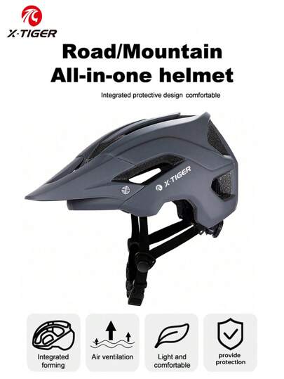 X-TIGER Lightweight Bike Helmets For Men And Women - Certified Cycling Helmets For Men And Women, Comfortable With Pads, Dial Fit Adjustment With Brim