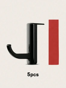 1 个耳机挂钩，适用于 PC 耳机、显示器、桌子、墙壁，紧凑而坚固的耳机支架提供安全支撑并节省空间，适用于学校用品，返校