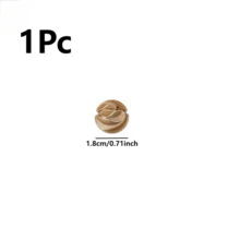 Nút kim loại vàng - Nút trang trí sọc cổ điển cho váy, áo khoác, áo khoác ngoài (Vật dụng may vá thanh lịch, Phụ kiện thời trang tự làm, Phụ kiện may mặc cao cấp) - Nhiều màu - Xem 12