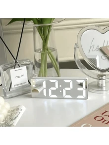 3 AA Battery Powered LED Display Digital Clock, Suitable For Study, Work, Life, Entertainment And Other Scenarios. Great Helper For Timing In Kitchen And Office.
