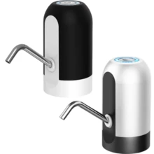 Bomba de agua eléctrica recargable por USB, dispensación de agua rápida con un solo toque, batería de gran capacidad para un tiempo de bombeo prolongado, adecuada para el hogar, restaurante, fiesta, camping y talla grande - Multicolor - Ver 6