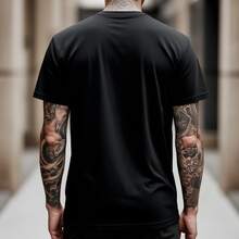 A Bit Of A Misfit Christmas Shirt, Rudolph The Red Nosed Reindeer Shirt 337688 Funny Men'S Short Sleeve Graphic T-Shirt Collection Black PR Mens Cotton T Shirt Soft Retro Washed Black Shirt Teacher Mode On Shirt Men Gifts For Men Who Have Everything T-Shirt Papa Bear T Shirt Men - Đen 3 - Xem 2