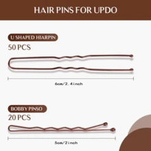 Hochsteckfrisuren Haarbuns, Haar Volumenspender, Hochsteckfrisuren Haargummis, Lockenwerkzeuge, Haar Polsterung, Schönheit, Haarstyling Set, Haarstyling Werkzeuge, Haarzubehör, Haarstyling Werkzeuge für Friseur Salon Schönheits Reise Essentials Haarprodukte, Haarpflege, Haarzubehör - Schwarz - Übersicht 4