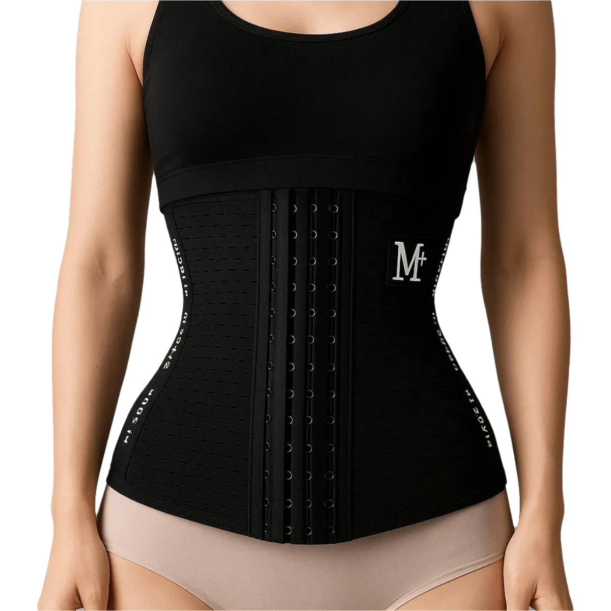 Women's Abdominal Slimming Shapewear Belt Burns Fat - 黑色 - 查看 1