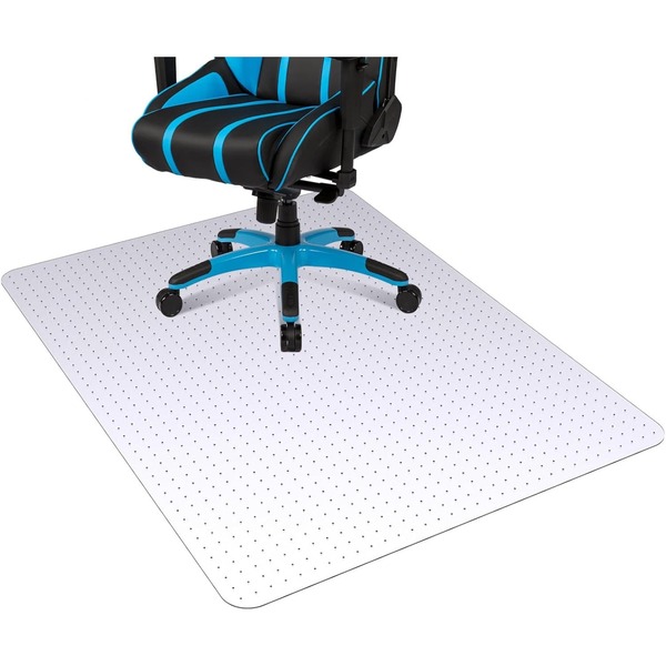 CuisinSmart Chair Mat For Carpet Floor - Heavy Duty 36"X48" Office Chair Mat Non-Slip Desk Floor Protector, Plastic Rug Mat For Rolling Computer/Gaming Chairs, Thick Floor Mat Under Desk