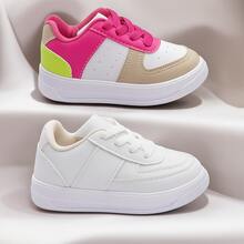 Kit Of 2 Pairs Of Baby Girls' Casual School Shoes, Super Light And Soft, Best Price - 乾枯玫瑰色 - 查看 2