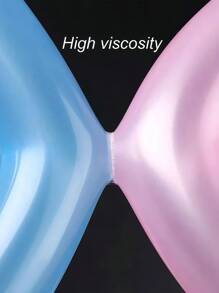 100/300/600 szt. Kropki kleju do balonów, usuwalne, dwustronne, niewidoczne, odpowiednie do balonów, rękodzieła, opakowań prezentowych, dekoracji ślubnych i świątecznych