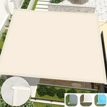 1 pieza Toldo rectangular para sombra - Resistente y de alta calidad con protección UV para patio, jardín, piscina y balcón, disponible en múltiples colores