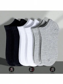 10/20 pares de calcetines de barco para hombres/mujeres, de color liso, anti-olor, calcetines de tobillo de verano, casuales y de cintura baja, calcetines de regalo de Navidad para otoño/invierno y primavera/verano (20/18/12/10/6/2 piezas)