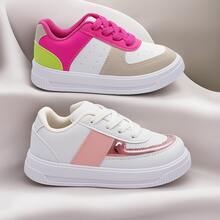 Kit Of 2 Pairs Of Baby Girls' Casual School Shoes, Super Light And Soft, Best Price - 玫紅色 - 查看 2