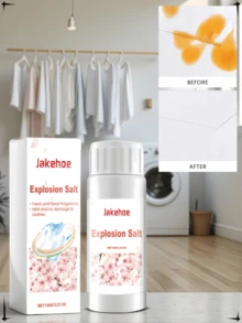 100g Floral Scented Oxygen-Activated Laundry Detergent Powder, Gently Removes Grease, Long-Lasting Fragrance, Softens & Protects Fabrics