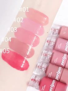 Peripera K-Beauty SYRUPY TOK CHEEK 液体腮红，奶油质地，打造自然光泽妆效，触感柔滑，妆容自然，适合日常及韩式妆容。 - #05 Cool Apple - 查看 9