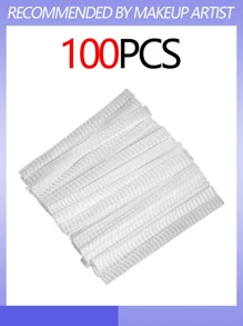 100/50/20/10pcs Makeup Brush Protective Net Covers, Plastic Net Covers, Hair Brush Net Covers, Anti-Shedding Protector, Makeup Brush Collection Nets, Beauty Tools - Multicolor - View 12