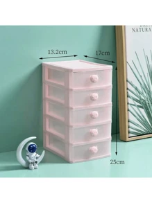 1 件粉色珠宝收纳盒，粉色房间装饰，多层化妆品收纳盒，多色/多层女士收纳盒旅行度假必备秋季装饰秋季万圣节 - 彩色 - 查看 10