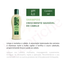 Bio Extratus Kit Jaborandi Shampoo, Condicionador e Banho de Creme Bio Extratus - 250mL Antiqueda