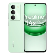Realme 14X 5G AI 手机 8GB+256GB LTE，全球版，解锁手机，安卓 15 智能手机，联发科天玑 6300 处理器手机，5000mAh 大电池手机，品质可靠，圣诞礼物/赠品，不含充电器 - 綠色 - 查看 3