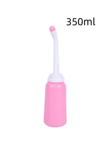 1pc Portable Travel Bidet Bottle, Leak-Proof Perineal Cleansing Spray Bottle, Portable Feminine Hygiene Cleaner, Large Capacity Handheld Travel Bidet, 350ml, Random Style Carrying Pouch - Multicolor - View 19