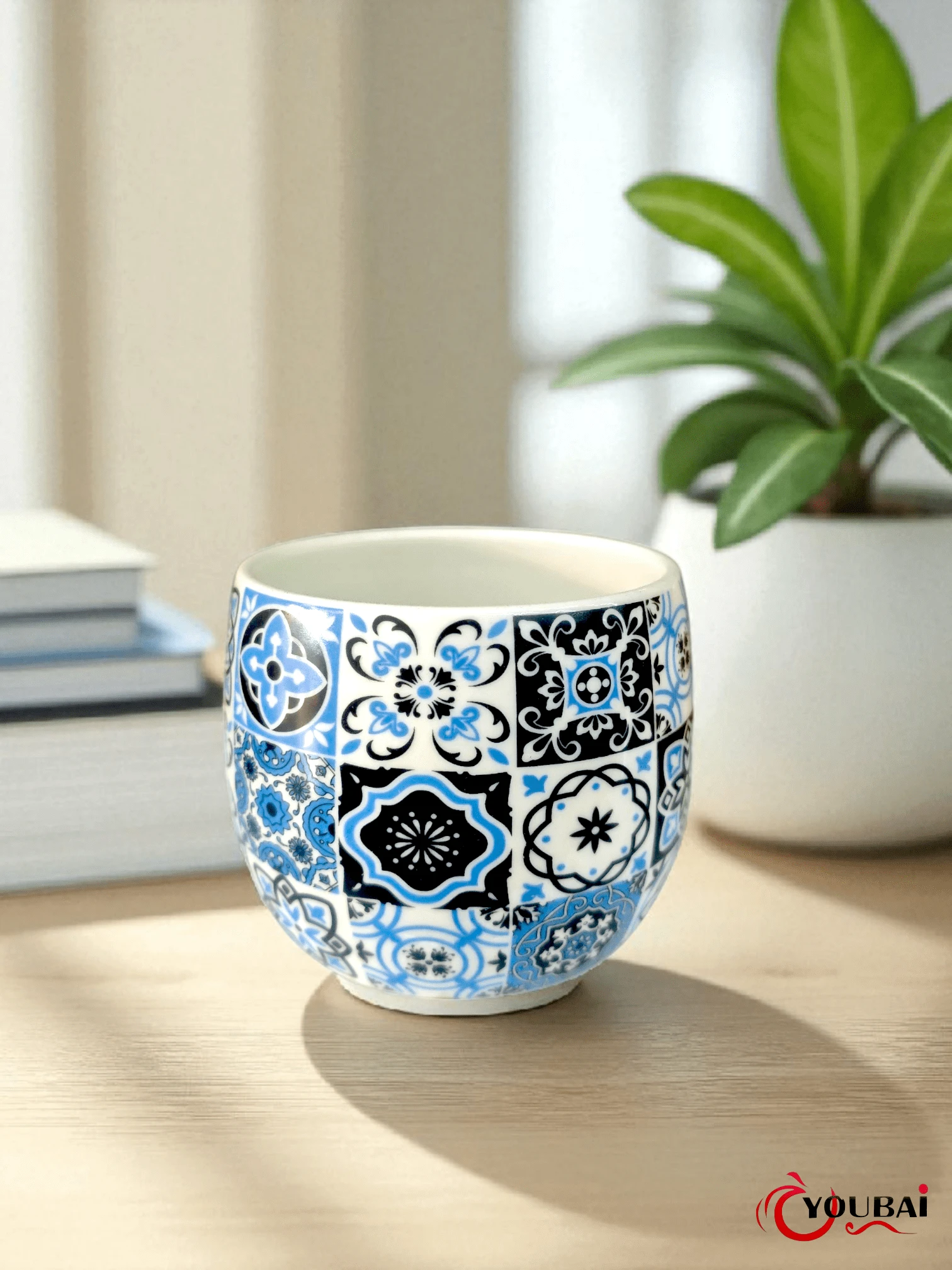 Porcelain Vase 11 Cm - Màu xanh 02 - Xem 1