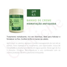 Kit Jaborandi Shampoo, Condicionador e Banho de Creme Bio Extratus - 1L Antiqueda e Crescimento