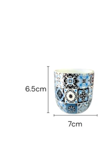 Porcelain Vase 11 Cm - Màu xanh 04 - Xem 2