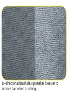 宠物静电双向刷毛，轻松去除猫毛、狗毛，解决与宠物互动后的小烦恼，宠物毛沙发、衣服地毯上的毛发都能轻松去除，去除猫毛、狗毛的毛发刮刀可反复使用。