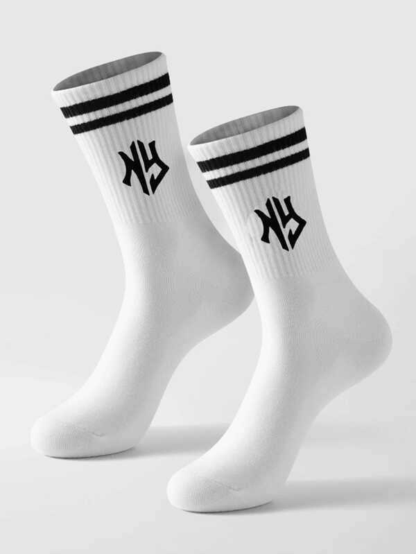 1/3/5 Pairs Of Pure Color Multi-Functional Mid-Calf Socks, Breathable, Comfortable, Absorbent Short Socks, Suitable For Wear, Sports, Office, Leisure Style, All Seasons.