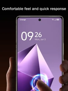 2 片全覆盖隐私钢化玻璃屏幕保护膜适用于 Infinix，防刮防偷窥保护膜，易于安装无气泡易于清洁钢化膜用于屏幕保护必需品，适用于日常防护、办公室、家庭隐私屏幕保护膜手机屏幕保护膜手机配件防水防震防摔防摔防指纹 - 黑色 - 查看 5