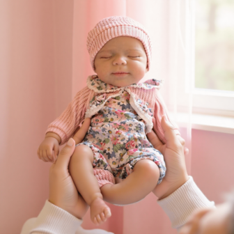 13 Inch Pascale Or Vivienne Silicone Reborn Girl Doll Handmade Baby Newborn Baby Doll For Children Birthday Gifts