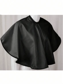 5pcs Oversized Perming & Dyeing Foil Capes, Waterproof Hairdressing Accessories - Black - View 12