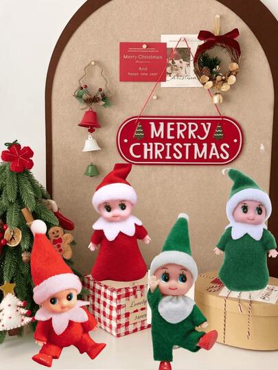 2 Pcs Christmas Baby Gift For Party Favors Party Supplies Christmas Decor, Xmas Gift,Christmas Tree Ornament, Decoration Toys For Girls Boys Kids Adults,Christmas Holiday Decoration Accessories Tiny Gift For Girls Boys Kids Adults,Christmas Decorations,Christmas