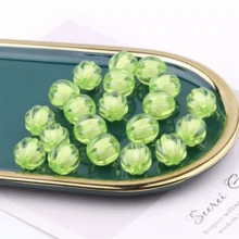 8/10mm Acrylic Colored Pumpkin Beads R DIY Bead Accessories Phone Chain Pendant Bracelet Jewelry Making Accessories - Hạt bí ngô - Xem 20