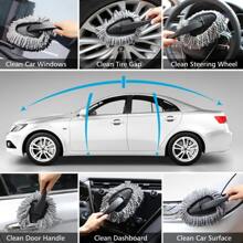 Car Dust Collector Retractable, Handle Microfiber, Air Conditioning Ventilation Brush, Car Dust Removal Duster Wipe, Car Soft Brush Cleaning Brush, Mini Bristle Brush Dust Removal Brush, Nanofiber Car Interior, Cleaning Exterior Interior, Car Wash Dust Remover Duster Exterior Interior Cleaning Kit