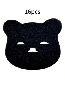 8个可重复使用的宠物毛发去除球，适用于洗衣机绒毛和毛发捕捉器，可有效去除衣服和织物上的宠物毛发，洗衣机海绵清洁工具，家居配件 - 黑色 - 查看 14