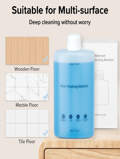 Roborock Vloer Cleaning Detergent Multi Surface Cleaner Solution S8 MaxV Ultra, S7 Revo Series, Saros 10/10R, S5, S6, S5MAX, S6MAX, T6, T7, T7PRO, S7, S7MAX, S7+, G10S, G10SPRO, U10, A10PLUS Robots view 4