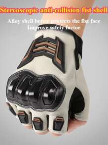 1 Pair Unisex Motorcycle Gloves Specifically For Motorcyclists,Touchscreen Gloves,Winter Protective Gloves For Motocross And Racing,Suitable For Fitness Training, Dumbbell Exercises, Weightlifting, And Pull-Up Workouts.